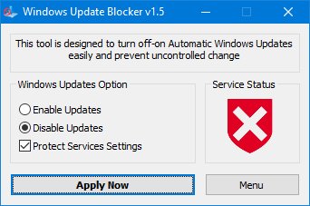 Программа для Отключения Обновлений Windows