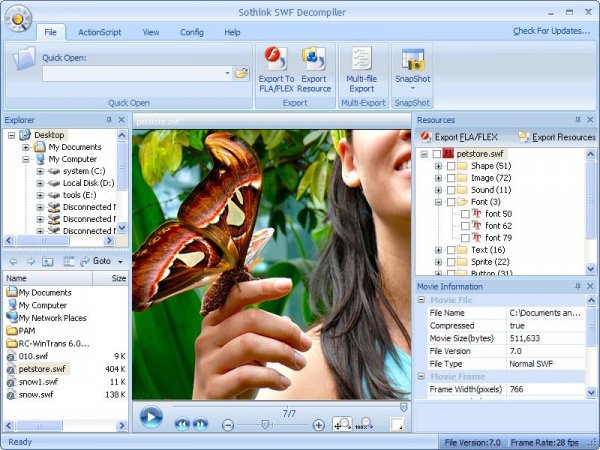 Sothink SWF Decompiler v7.4 Build 5320 Final Ml Rus